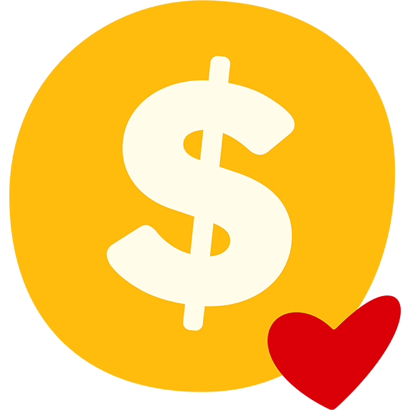 icon of a dollar sign